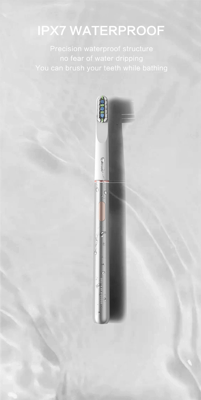 Самая тонкая электрическая зубная щетка X1 с 2 минутной сигнализацией 4